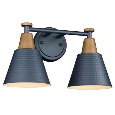 Imagem de Luz de banheiro FEMILA 4FG59B-2W Azul 37x17x22cm