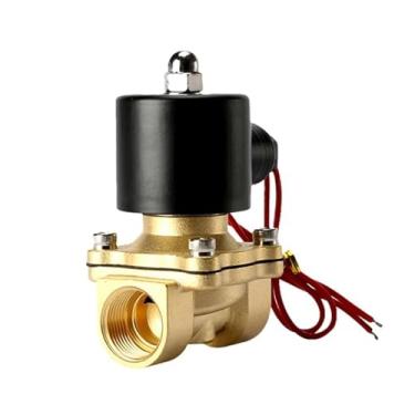Imagem de Válvula solenóide elétrica 1/4 "3/8" 1/2 "3/4" DN8/10/15/20/25/50 pneumática normalmente fechada para líquido e gás 12V 24V 110V 220V(DN8,AC110V)