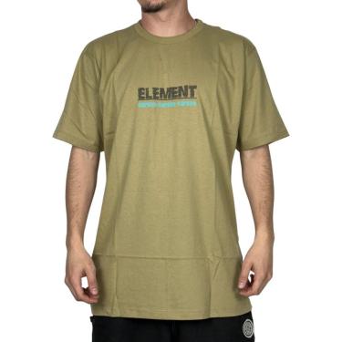 Imagem de Camiseta Element Foliage Caqui-Masculino