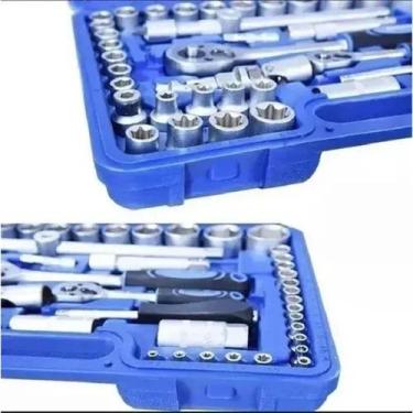 Imagem de Kit Ferramentas 108Pcs Chave Soquetes Sextavados - Nakazaki