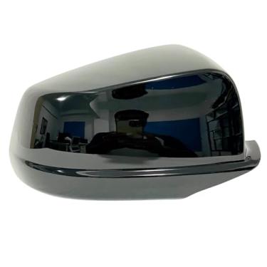 Imagem de CAMIL Capa de espelho lateral preto brilhante, tampa de espelho retrovisor para BMW F10 Série 5 Ano 2011-2013 modelos pré-facelift (lado direito do passageiro)