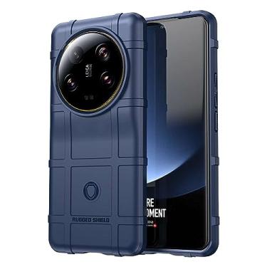 Imagem de IDEWEI Capa adequada para Xiaomi 13 Ultra. Fibra de carbono refinada, anti-queda, anti-impressão digital, proteção total, capa para Xiaomi 13 Ultra