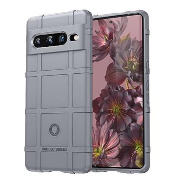 Imagem de Capa adequada para Google Pixel 7 Pro. Fibra de carbono refinada, anti-queda, anti-impressão digital, proteção total, capa para Google Pixel 7 Pro