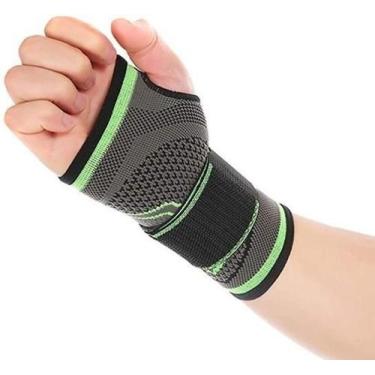 Imagem de Munhequeira Alta Compressão Tendinite Punho Elástica Dor - Sou Preço
