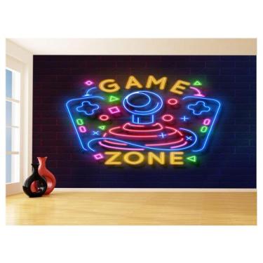 Imagem de Papel De Parede 3D Salão De Jogos Game Zone Joy 3,5M Jcs111 - Você Dec