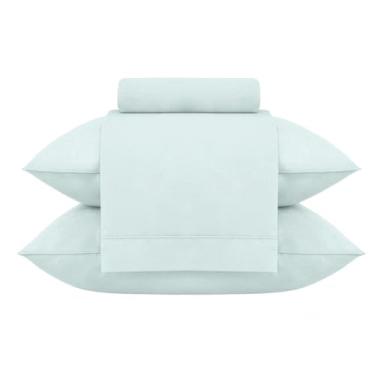 Imagem de Buddemeyer, Kit Jogo de Lençol Buddemeyer 4 Peças Cama Queen 200 Fios Estampado Gran Percalle Cor:Verde 004