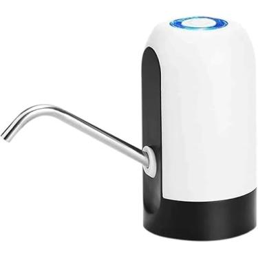 Imagem de Bomba Elétrica para Garrafão de Água 5L a 20L – Dispenser Recarregável USB para Galão, Bebedouro Portátil Prático e Silencioso