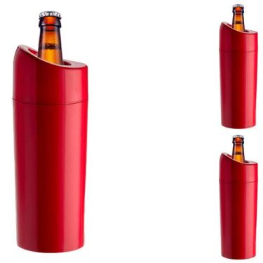 Imagem de Porta Garrafa Litrão 3pçs Camisinha Litrão Cervagela Térmico editar an