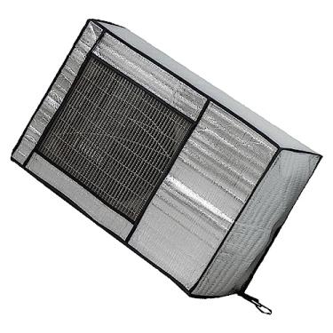 Imagem de Naroote Tampa da Unidade AC, Protetor Solar de Ajuste Apertado, Malha Respirável, Cobertura de Ar Condicionado, Acabamento Fino, à Prova de Poeira para Hotel (#12)