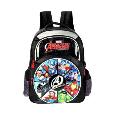 Imagem de Mochila De Costas Escolar Infantil Avengers  - Preto