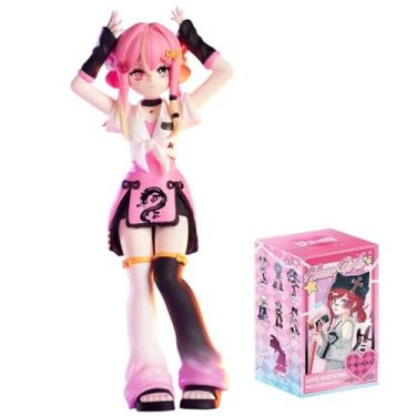 Imagem de CALEMBOU Anime Blind Box, 6-inch Cute Girl Group Singing Stage Series Blind Box Figure, Collectable PVC Figure for Birthday Gifts (Haee Girls Singing Stage 1pc)