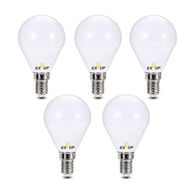 Imagem de Lâmpadas LED 220-240V 7W E14 Foco Filamento Lâmpada Interior para Iluminação de Teto Galerias Bares Restaurantes Branco Quente 5Pcs