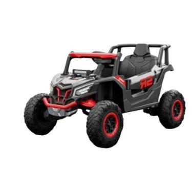 Imagem de Mini quadriciclo eletrico 12v importway bw396vm preto e vermelho