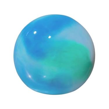 Imagem de kowaku Bola de ginástica rítmica de 18 cm, portátil, para prática, competição e treinamento, Azul-marinho