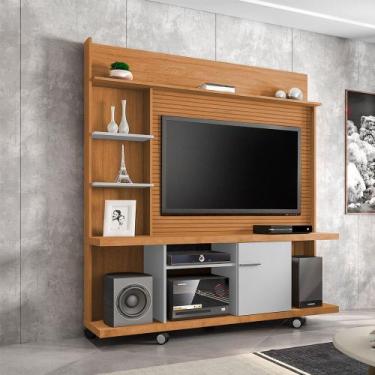 Imagem de Home Painel Taurus Tv até 47 Polegadas Naturalle/off-white/ripado - BE