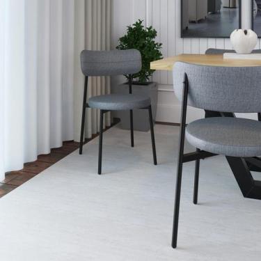 Imagem de Cadeira Kyta Estrutura Preta - Metalig