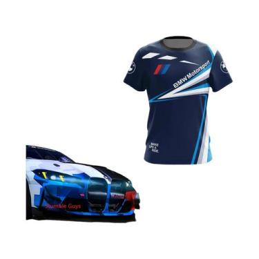 Imagem de Camiseta Masculina De Manga Curta BMW Summer M Power Sports Racing Car