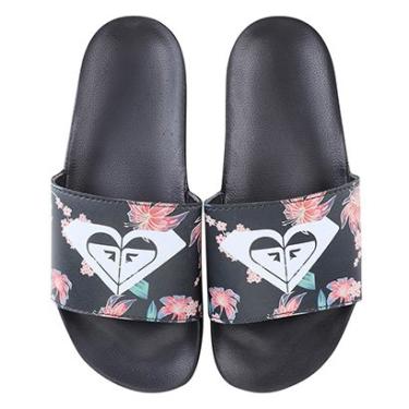 Imagem de Chinelo Roxy Slide Slippy Floral Feminino-Feminino