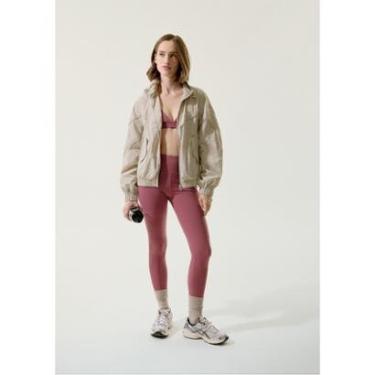 Imagem de Calça Legging Esportiva Feminina Com Costuras Contrastantes - Verde XG-Feminino