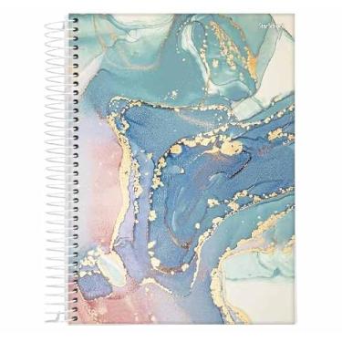 Imagem de Starschool – Caderno Universitário Capa Dura Espiral QUARTZ | 15 Matérias, 240 Folhas, Alta Capacidade e Papel de Qualidade | Organização Total