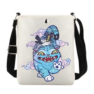 Imagem de Presentes Derpy Gifts Demon Movie Hunters Bolsa transversal Huntrix Saja presente para meninos presente para meninas Huntrix Gift (D kdh CB)