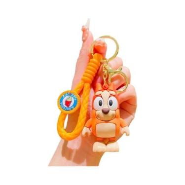 Imagem de Pingente De Chaveiro Do Anime Bluey Bingo, Personagem De Desenho Anima
