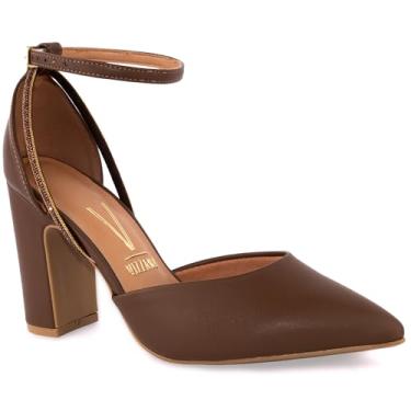 Imagem de Sandália Vizzano Sapato Scarpin Salto Alto Social 1285-449 (Capuccino, BR, Adulto, Numérico, 34)