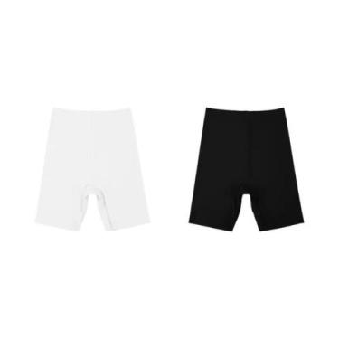 Imagem de Calcinhas Longas Sem Costura De Cintura Alta Para Mulheres, Confortáve