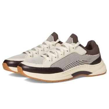 Imagem de Cole Haan Grandpro Eleena Knit Runner feminino, Dk Chocolate & Ivory Knit/Dk Chocolate/Ivory-dk Chocolate, 6 Wide