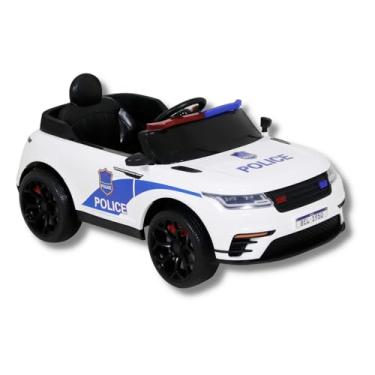 Imagem de CARRO ELETRICO DRIFT POLICIA COM CONTROLE REMOTO BRANCO BEL