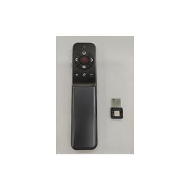 Imagem de TITIANCOOL Clicker de apresentação USB tipo C, sem fio, hiperlink, controle de volume, interruptor de janela, ponteiro vermelho, leve, alcance de 30 m, clicker Powerpoint para PPT, computador Mac