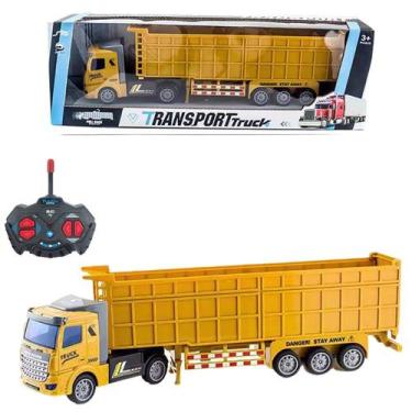 Imagem de Carreta Controle Remoto Caminhão Baú Truck 4 Canais Grd - Str Store