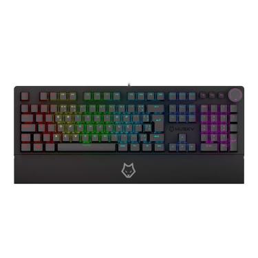 Imagem de Teclado Mecânico Gamer Husky Anchorage Full Size, RGB, Switch Gateron EF Brown, ABNT2, - HTG200PTMA-Unissex