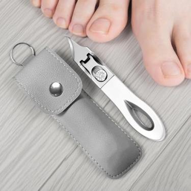 Imagem de Cortador de unhas Eagle Beak | Cortador de unhas angulares | Aparador anti-respingos para cuidados com idosos, adultos, mulheres, homens, atletas, manicure diária, pedicure, unha