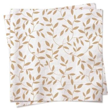 Imagem de Guardanapo de Papel Folhagens Suaves Terrazzo 32,5 x 32,5 cm Folha Dupla 20 Folhas Cromus