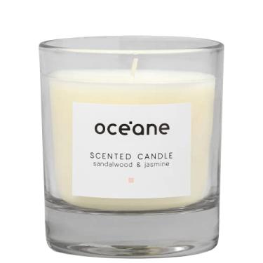 Imagem de Vela Sandalwood & Jasmine, Scented Candle, Océane, Océane, Branca