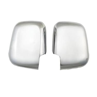Imagem de Compatível com Toyota Tacoma SR5 2001 2002 2003 2004 Acessórios de modificação de carro retrovisor cromado tampa do espelho lateral estilo de acabamento