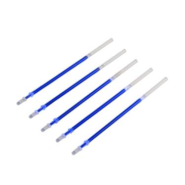 Imagem de Acouto Recargas de Caneta Gel de 0,5 Mm de - Suavização de Escrita, Tinta Manchada, Substituições de Esferográfica Azul para Material de Escritório ou Escolar (5 recargas de esferográfica)