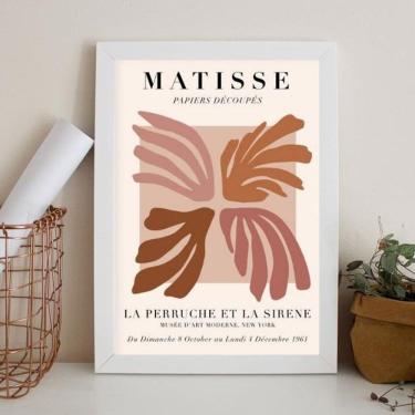 Imagem de Quadro Decorativo Matisse - La Perruche 45X34Cm - Com Vidro