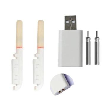 Imagem de Lanterna LED Para Pesca Com Bastão, Kit De Carregamento USB, Bateria D