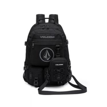 Imagem de Mochila Volcom Com Shoulder Faculdade Viagem Preto, U