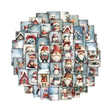 Imagem de Adesivos De Neve De Natal 50PCS Para Notebook, Laptop, Arte, Imagens, 