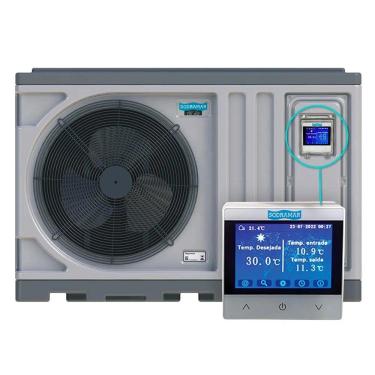 Imagem de Trocador De Calor Aquecimento Piscinas Até 80.000 Mil Litros 78.538 Bth-h Th-80 220V - Sodramar Voltagem 220V Trifásico