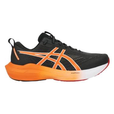 Imagem de Tênis Asics Gel Nagoya 8 Corrida Cinza e Laranja - Masculino 44-Masculino