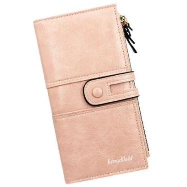 Imagem de CARTEIRA FEMININA SOCIAL DE LUXO PORTA DOCUMENTOS CARTÕES ELEGANTE-Feminino
