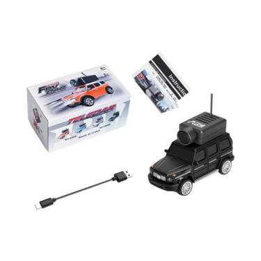 Imagem de Mini Carro RC Em Escala 1/64 Com Câmera HD FPV E Giroscópio, Brinquedo