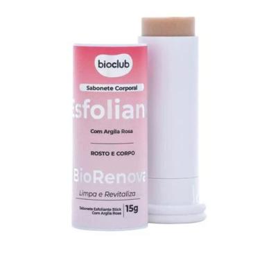 Imagem de Esfoliante Stick Bastão Argila Rosa 15g Bio Renova Bioclub