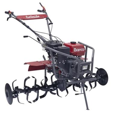 Imagem de Motocultivador tratorito a gasolina BTTG 1500, motor 15CV, partida Manual, transmissão hidrostática, farol LED e 40 lâminas para alta eficiência no campo.