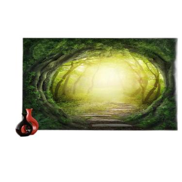 Imagem de Papel De Parede 3D Estrada Caminho Paisagem 3,5M Nes135