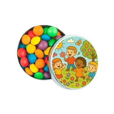 Imagem de Latinha Lembrancinha Personalizada Primavera Divertida